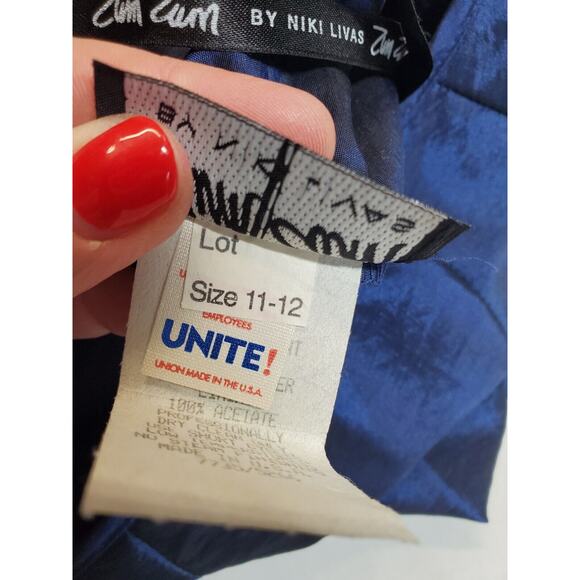 Zum Zum Niki Livas Maxi Skirt womens Art To Wear Lagenlook Avant Garde Party - Picture 6 of 12